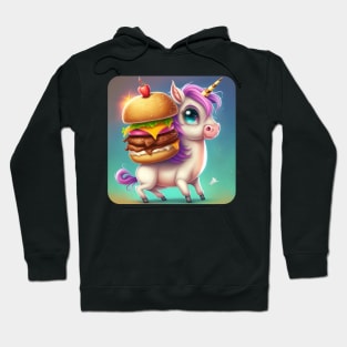 Hamburger Unicorn Hoodie